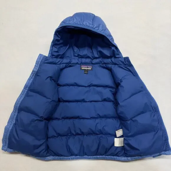 Patagonia Blue Puffer Jacket with Hood and Insulation - Picture 3 of 14